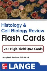 Book cover of Histology and Cell Biology Review Flash Cards by Douglas F. Paulsen