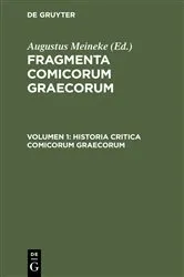 Book cover of Historia critica comicorum Graecorum by Augustus Meineke