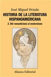 Book cover of Historia de la literatura hispanoamericana by José Miguel Oviedo