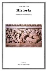 Book cover of Historia by Heródoto