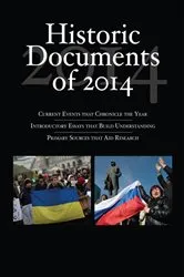 Book cover of Historic Documents of 2014 by Unknown