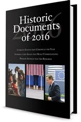 Book cover of Historic Documents of 2016 by Heather Kerrigan