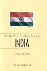 Book cover of Historical Dictionary of India (2nd ed.) by Surjit Mansingh