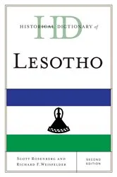 Book cover of Historical Dictionary of Lesotho (2nd ed.) by Scott Rosenberg