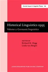 Book cover of Historical Linguistics 1995 by Richard M. Hogg