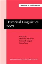 Book cover of Historical Linguistics 2007 by Unknown