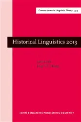 Book cover of Historical Linguistics 2013 by Unknown