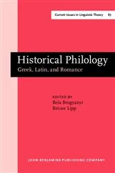 Book cover of Historical Philology by Bela Brogyanyi