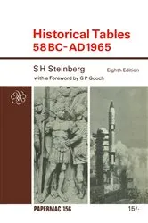 Book cover of Historical Tables, 58 B.C.–A.D. 1965 by NA NA