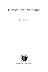 Book cover of Historical Theory by Mary Fulbrook