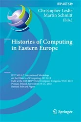 Book cover of Histories of Computing in Eastern Europe by Christopher Leslie