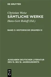 Book cover of Historische Dramen III by Unknown