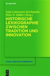 Book cover of Historische Lexikographie zwischen Tradition und Innovation by Unknown