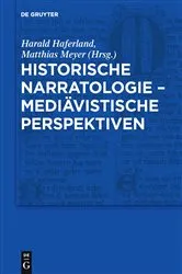 Book cover of Historische Narratologie – Mediävistische Perspektiven by Harald Haferland