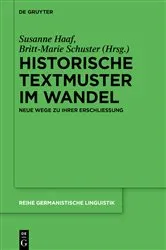 Book cover of Historische Textmuster im Wandel by Unknown