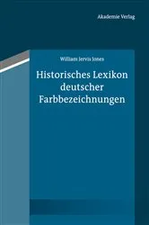 Book cover of Historisches Lexikon deutscher Farbbezeichnungen by Unknown