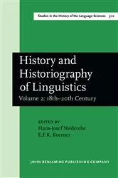 Book cover of History and Historiography of Linguistics by Unknown