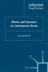 Book cover of History and Literature in Contemporary Russia by R. Marsh