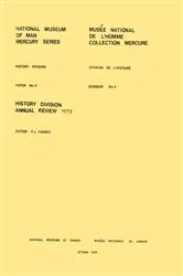 Book cover of History Division: annual review, 1973 by F. J. Thorpe