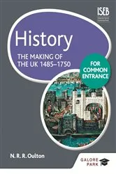Book cover of History for Common Entrance: The Making of the UK 1485-1750 by Bob Pace