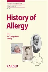 Book cover of History of Allergy by K.-C. Bergmann