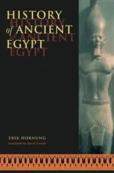 Book cover of History of Ancient Egypt by Erik Hornung