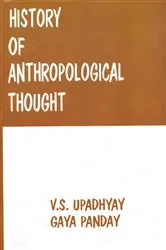 Book cover of History of Anthropological Thought by V. S. Upadhyay