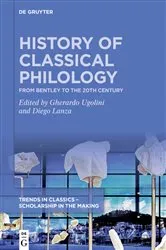 Book cover of History of Classical Philology by Diego Lanza