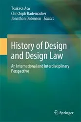 Book cover of History of Design and Design Law by Tsukasa Aso