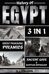Book cover of History of Egypt by A.J. Kingston