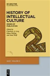 Book cover of History of Intellectual Culture 2/2023 by Charlotte A. Lerg