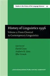 Book cover of History of Linguistics 1996 by Unknown