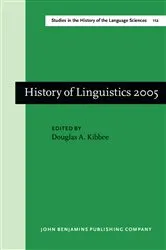 Book cover of History of Linguistics 2005 by Unknown