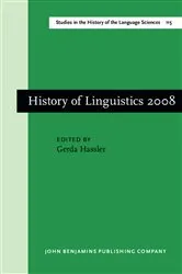 Book cover of History of Linguistics 2008 by Gerda Hassler
