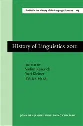 Book cover of History of Linguistics 2011 by Unknown