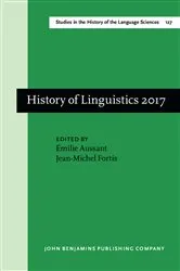 Book cover of History of Linguistics 2017 by Unknown