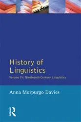 Book cover of History of Linguistics, Volume IV by Anna Morpurgo Davies