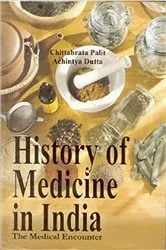 Book cover of History of Medicine in India by Chittabrata Palit