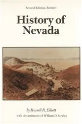 Book cover of History of Nevada by Russell R. Elliott