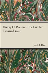 Book cover of History Of Palestine - The Last Two Thousand Years by Unknown