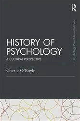 Book cover of History of Psychology by Cherie O'Boyle