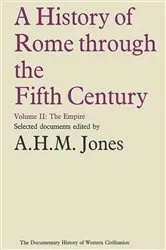 Book cover of History of Rome Through the Fifth Century by A.H.M. Jones