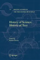 Book cover of History of Science, History of Text by Karine Chemla