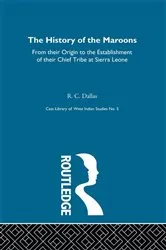Book cover of History of the Maroons by R.C. Dallas