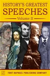 Book cover of History's Greatest Speeches - Volume II by Unknown