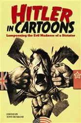 Book cover of Hitler in Cartoons by Tony Husband