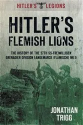 Book cover of Hitler's Flemish Lions by Jonathan Trigg