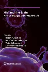 Book cover of HIV and the Brain by Robert H. Paul