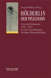 Book cover of Hölderlin. Der Pflegsohn by Gregor Wittkop
