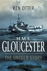Book cover of HMS Gloucester by Ken Otter